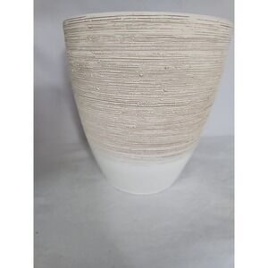Indoor Plant Container By Scheurich German Ceramic Cream Color 5"